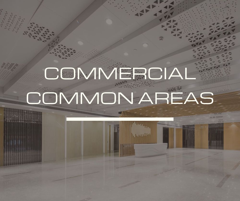 empty commercial common areas